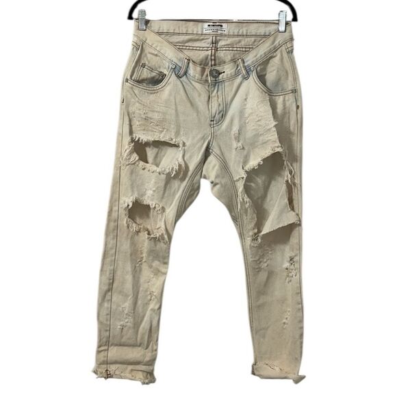 Revolve One Teaspoon Iced Blue Distressed Denim/Jeans(Size 28) - Picture 3 of 10